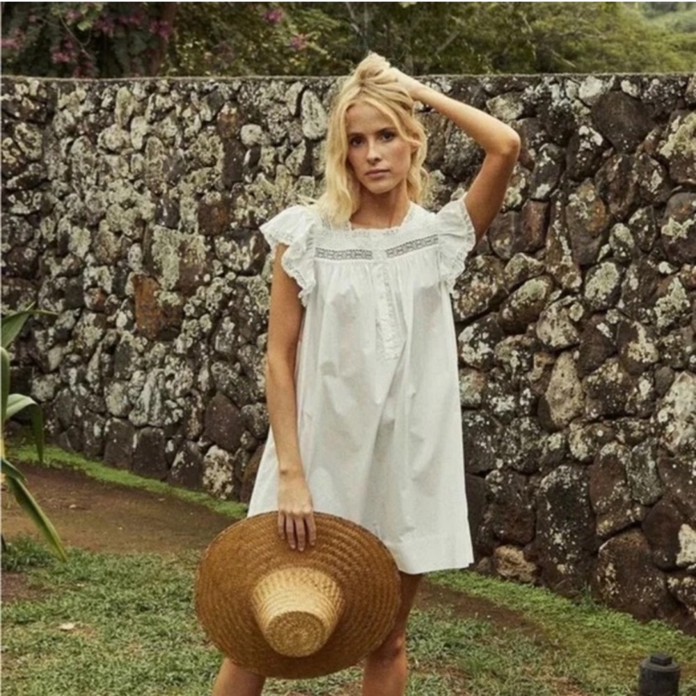 Doen Elena Dress in Salt